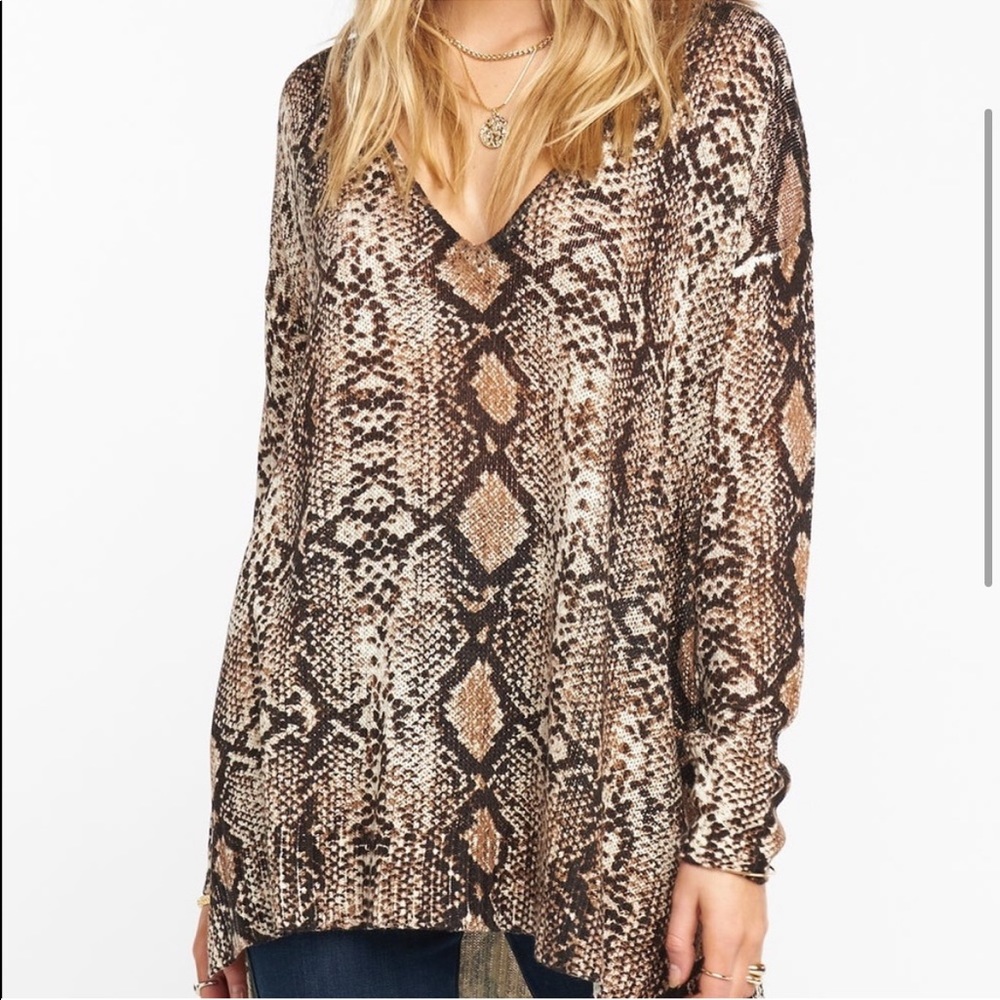 Show Me Your Mumu Hug Me Python Sweater